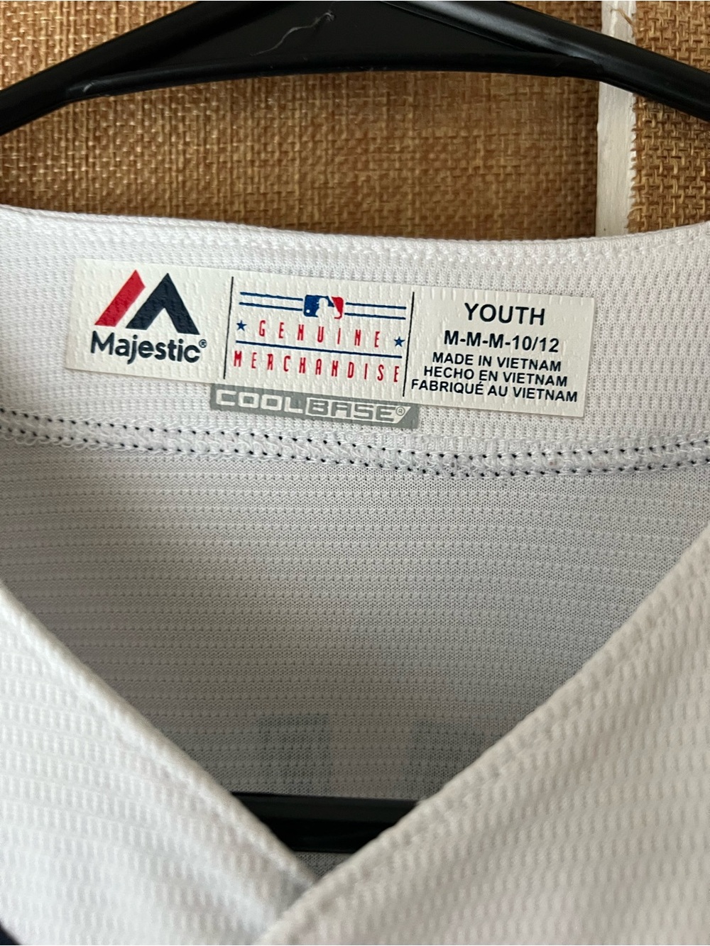 Majestic Genuine Merchandise Youth 10/12 Cool Base Mariners Jersey Stitched MLB - Picture 8 of 10